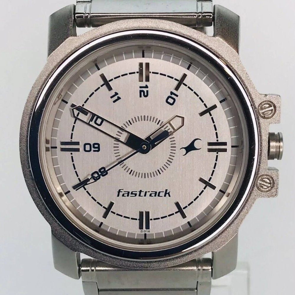 Men’s Fastrack  Silver Tone Watch